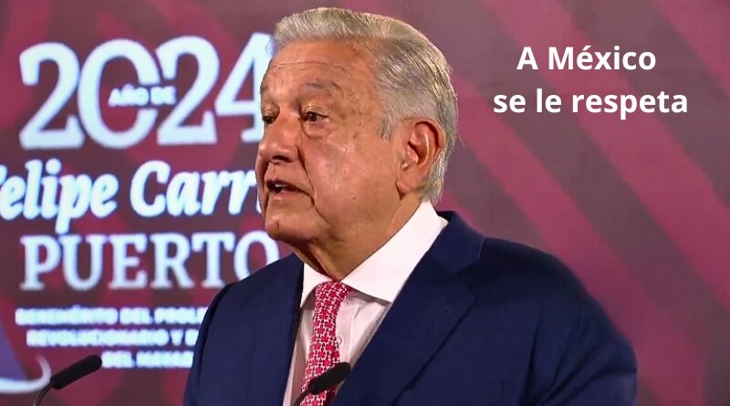 "La Soberanía de México: Un Llamado a la Dignidad Nacional"
