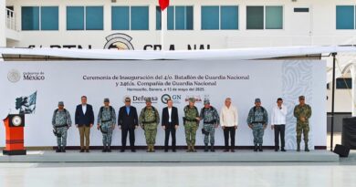 El Secretario de la Defensa Nacional encabeza ceremonia de apertura del 4/o. Batallón y 246/a. Compañía como parte de la Estrategia Nacional de Seguridad