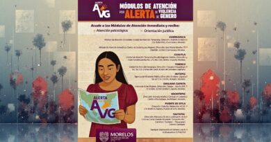 Con módulos especializados en todo el estado, Morelos fortalece la atención oportuna a mujeres víctimas de violencia, impulsando protección, prevención y justicia.