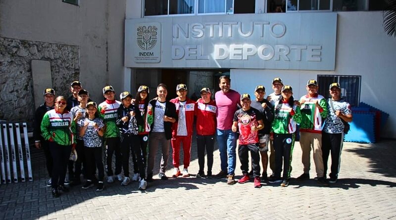 El Gobierno de Morelos y el Indem fortalecen el deporte con respaldo a atletas que representarán a México en el Mundial de Abu Dabi 2025.