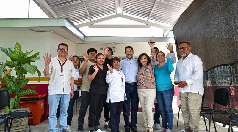 Supervisan unidad del ISSSTE en Yautepec con abasto del 98% en farmacia y mejoras en infraestructura y equipamiento para atención médica