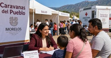 La gobernadora Margarita González Saravia encabezó en Jonacatepec una jornada de servicios gratuitos para acercar salud, educación y trámites a las familias morelenses.