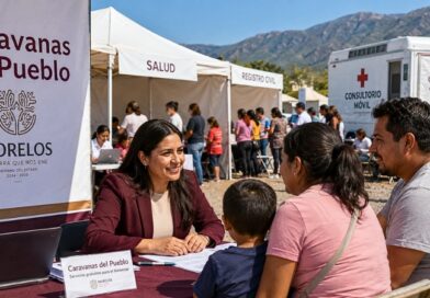 La gobernadora Margarita González Saravia encabezó en Jonacatepec una jornada de servicios gratuitos para acercar salud, educación y trámites a las familias morelenses.