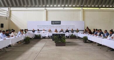 La gobernadora coordina estrategias de vigilancia con municipios de la zona suroeste para garantizar el bienestar de las familias en Morelos.