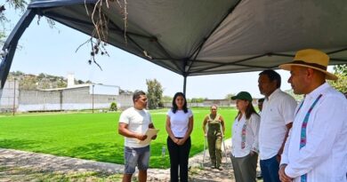 Obra forma parte del plan “Mundial Social” rumbo a Copa del Mundo 2026; serán 26 canchas nuevas y 18 rehabilitadas en Morelos.
