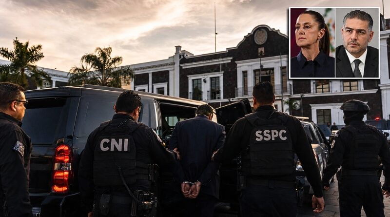 Operativo Enjambre suma más de 85 funcionarios detenidos; Jesús “N” es el séptimo presidente municipal en funciones vinculado al crimen organizado.