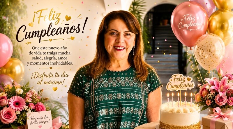 En Noti Barrio Morelos nos unimos a las muestras de afecto para Margarita González Saravia, destacando su cercanía con la gente.
