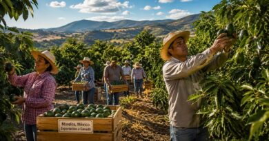 El fruto del campo local desembarca en Canadá, impulsando la economía familiar y reconociendo la calidad de un trabajo colectivo sin precedentes.