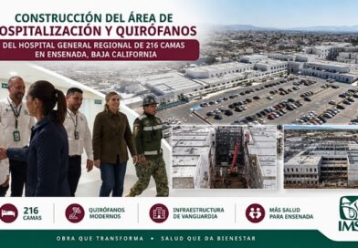 Tras doce meses de labores, la infraestructura de salud en Ensenada registra un giro radical en su fase constructiva.