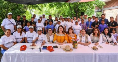 La gobernadora de Morelos encabezó un encuentro con los Consejos Comunitarios de Chisco, Río Seco, Vicente Aranda y Tenerías en Tehuixtla, reafirmando su compromiso con la construcción de paz y bienestar desde las bases sociales