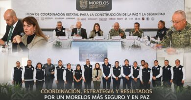 El Gobierno de Morelos y las instituciones de seguridad refuerzan acciones conjuntas para preservar la paz, prevenir delitos y proteger a las familias.