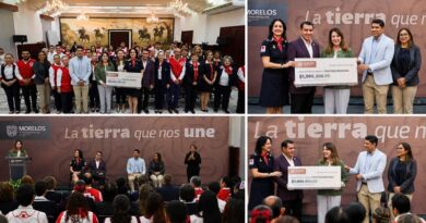 La institución recibió un respaldo de un millón de pesos para reforzar la atención de emergencias y continuar su labor humanitaria en Morelos.