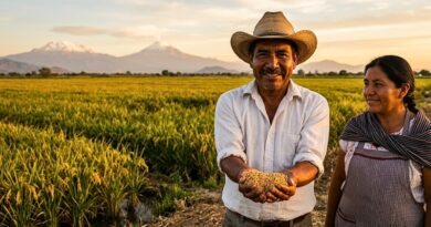 Subsidios para semillas y fertilizantes fortalecen la producción del Arroz de Morelos, preservan su Denominación de Origen y respaldan a las familias rurales.