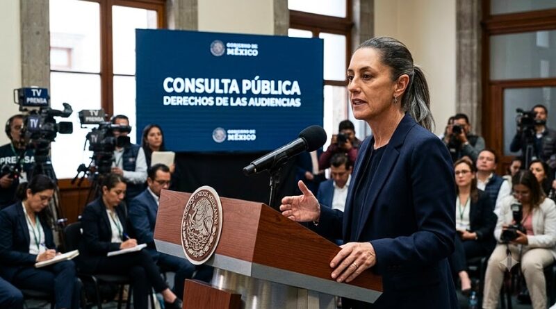 La presidenta asegura que los nuevos lineamientos buscan fortalecer los derechos de las audiencias, diferenciar opinión de información y fomentar la autorregulación.