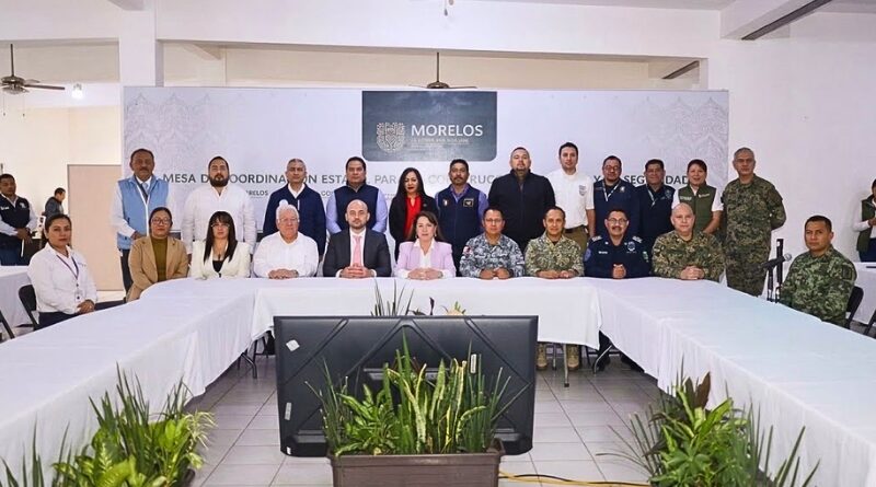 Autoridades estatales y municipales revisaron en Cuautla las estrategias de seguridad, prevención y coordinación para fortalecer la paz en Morelos.