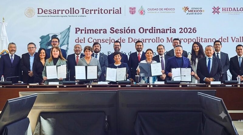 La incorporación de Morelos al Consejo Metropolitano impulsa coordinación regional para proteger recursos naturales, ordenar el territorio y fortalecer el desarrollo.