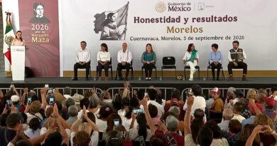 Desde Cuernavaca, la presidenta Claudia Sheinbaum y Margarita González Saravia destacaron avances en seguridad, bienestar y coordinación institucional.