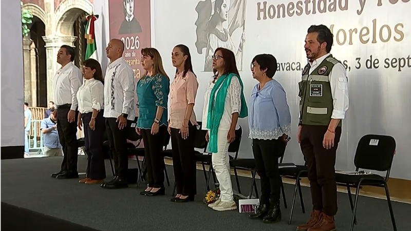 Desde Cuernavaca, la presidenta Claudia Sheinbaum y Margarita González Saravia destacaron avances en seguridad, bienestar y coordinación institucional.