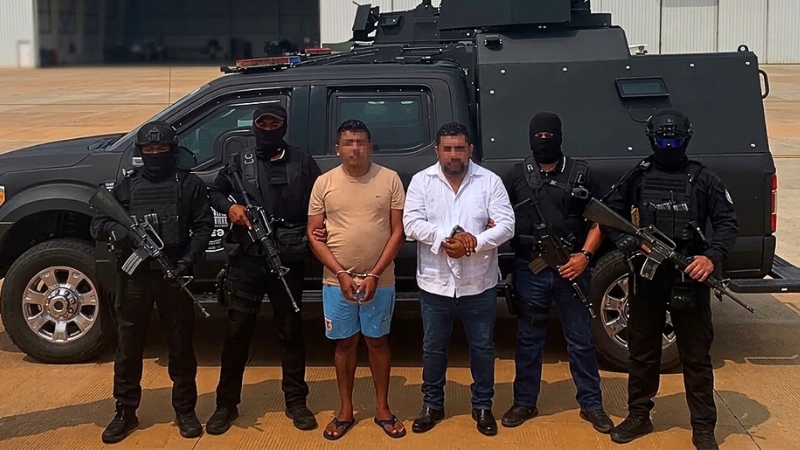 García Harfuch confirma la captura del edil morenista por extorsión agravada; la UIF congeló sus cuentas y las investigaciones siguen abiertas.