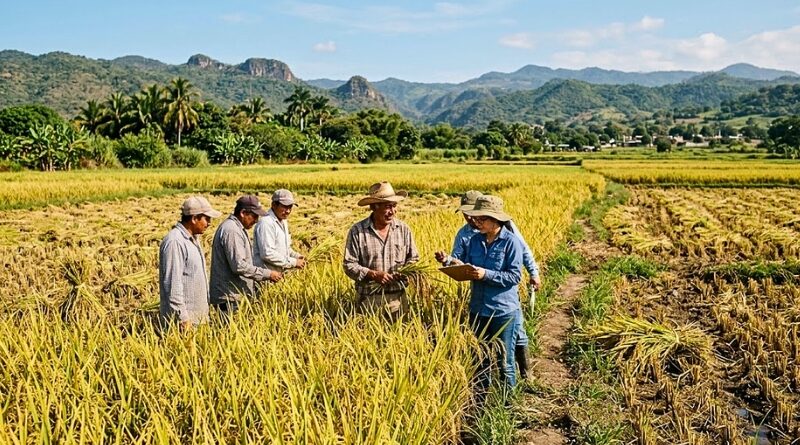 Sedagro fortalece la coordinación entre INIFAP, productores y municipios para mejorar la productividad y sostenibilidad del cultivo arrocero