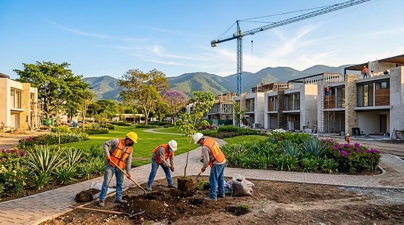 Nuevas disposiciones obligan a obras y desarrollos inmobiliarios a destinar al menos una décima parte de sus predios a espacios verdes.