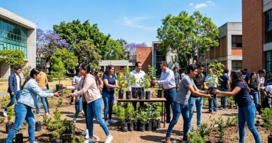 La universidad politécnica donó ejemplares producidos por el Gobierno de Morelos para que la comunidad universitaria los plante en sus municipios de origen.