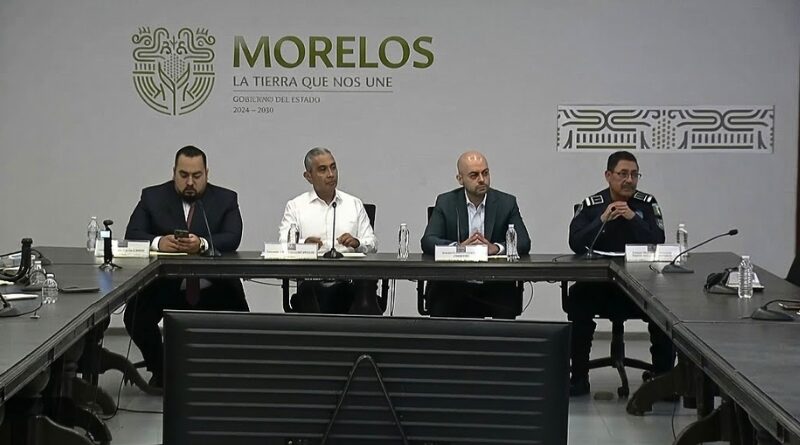 Autoridades estatales y federales mantienen una estrategia conjunta de seguridad en Morelos, con operativos focalizados, intercambio de inteligencia y participación ciudadana.