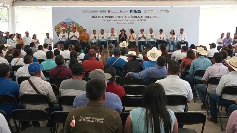 Margarita González Saravia destaca inversión de 700 mdp para el agro en 2026, con obras hidroagrícolas, caminos y nuevos canales de comercialización.