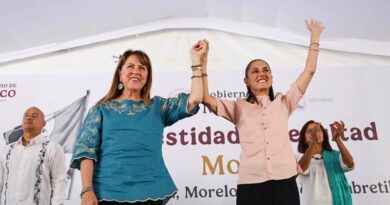 La gobernadora de Morelos destacó el respaldo federal y el llamado "tiempo de mujeres" a dos años del histórico triunfo de la presidenta de México.
