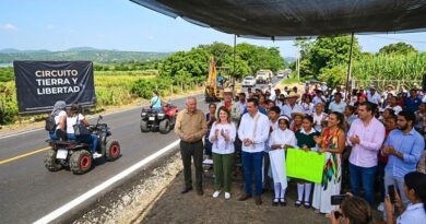 Margarita González Saravia entregó la primera etapa de rehabilitación de 2.22 kilómetros, una obra del Circuito Tierra y Libertad que busca mejorar la movilidad y fortalecer la economía del sur poniente de Morelos.