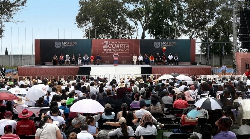 La gobernadora Margarita González Saravia agradeció a los morelenses su confianza y llamó a seguir sumando esfuerzos por el bienestar del estado.