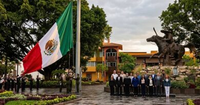 La Secretaría de Educación encabezó la ceremonia por el LVIII aniversario del 2 de octubre de 1968, con jóvenes de Conalep y UTEZ.