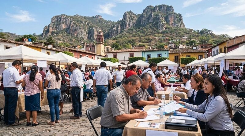 Más de 30 personas iniciaron procesos de vinculación en la jornada “Bolsa de Trabajo en tu Colonia”; hubo 101 plazas presenciales y 175 regionales
