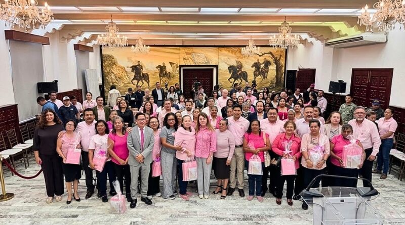 En el Día Mundial de la Lucha contra el Cáncer de Mama, el Gobierno de Morelos refrendó su respaldo a las beneficiarias y a la detección oportuna.