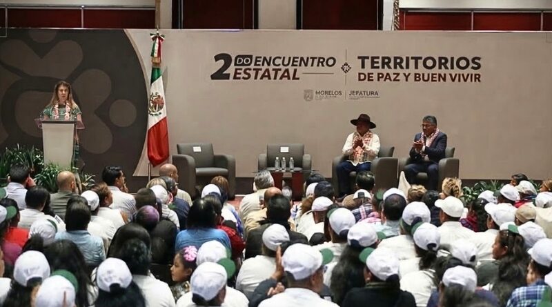 Margarita González Saravia invitó a seguir en vivo el Segundo Encuentro Estatal de Consejos Comunitarios del programa Territorios de Paz y Buen Vivir.